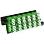 Adapterplatte ACT FA2151 — 6x LC Quad, 24-Faser OS2 APC8