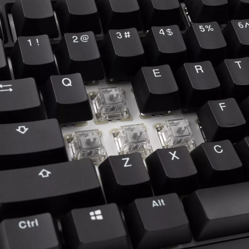 Ducky Tinker 75 Tastatur Gaming USB US Englisch Schwarz