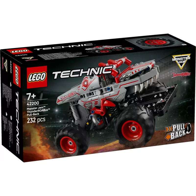 LEGO TECHNIC 42200 Monster Jam™ ThunderROARus™ mit Rückziehmotor