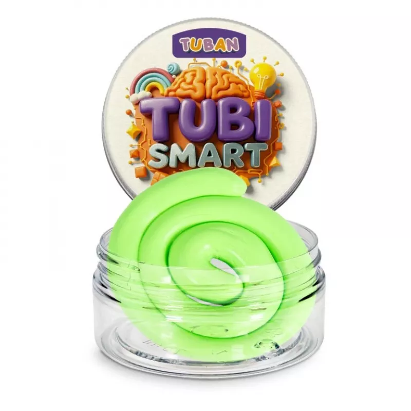 Modelliermasse TUBAN TUBI SMART NEO, grün, 50 g – Kindermodelliermasse