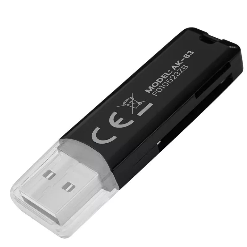 SD-Kartenleser, USB 2.0, 480 Mbit/s, AK-63 Savio SAVAK-63