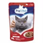 PREVITAL Rind in Gelee - Nassfutter für Katzen - 100g