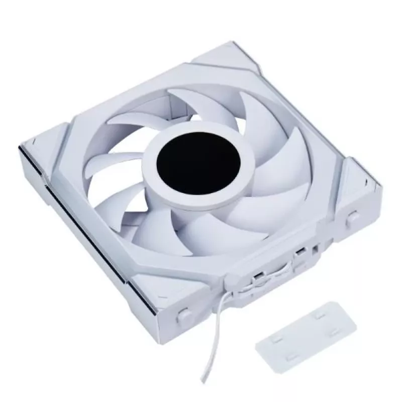 Gehäuselüfter Lian Li Uni Fan SL-INF 120 mm Weiß, 2100 U/min, 2,66 mmH2O, FDB, 12 V (3 Stk.)