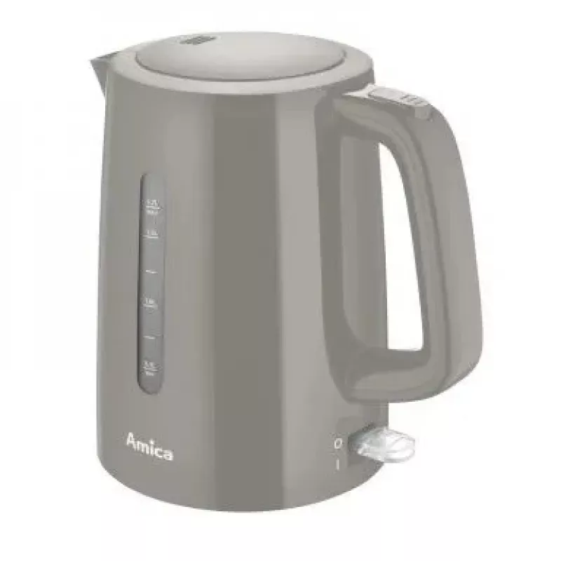 Wasserkocher Amica 1,7 l 2200 W Grau