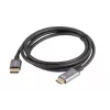 Lanberg CA-DPHD-20CU-0018-BK Videokabel-Adapter 1,8 m DisplayPort HDMI Typ A (Standard) Schwarz, Silber