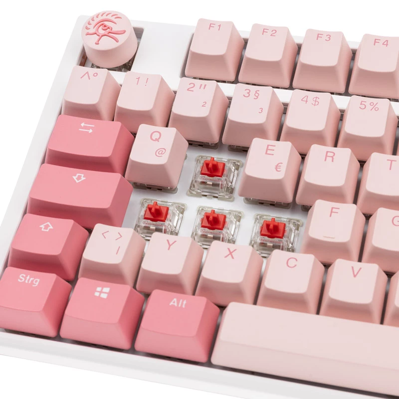 Ducky One 3 TKL Gaming-Tastatur USB QWERTZ Deutsch Pink