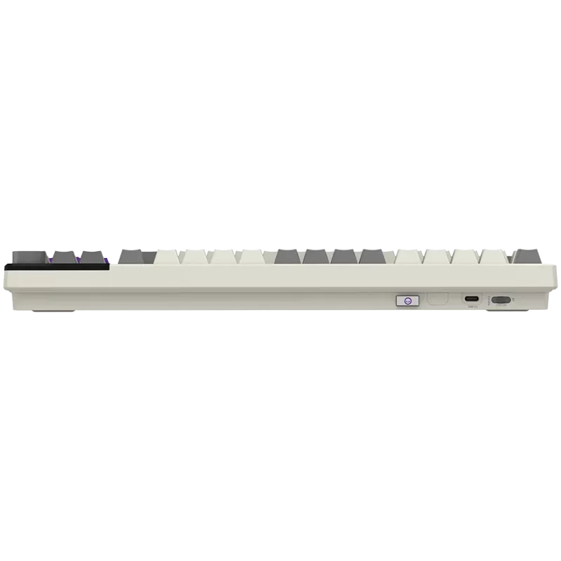 LORGAR KBP70TKLW, Kabellose TKL Mechanische Gaming-Tastatur Pro, Beige, EN-Layout