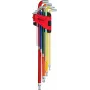 KS TOOLS Tools-Machines GmbH Kugelkopf-Torx-Schlüsselsatz, extra lang, 9-teilig (151.5210)