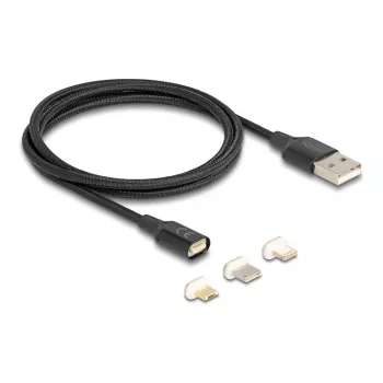 USB-Kabel DeLOCK 88165 1 m USB A Schwarz