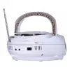 Blaupunkt BB7-WH tragbarer Stereoanlage Digital 2.4 W FM Grau MP3-Wiedergabe