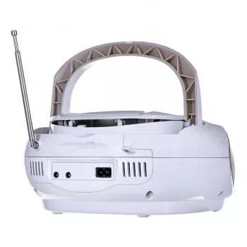 Blaupunkt BB7-WH tragbarer Stereoanlage Digital 2.4 W FM Grau MP3-Wiedergabe