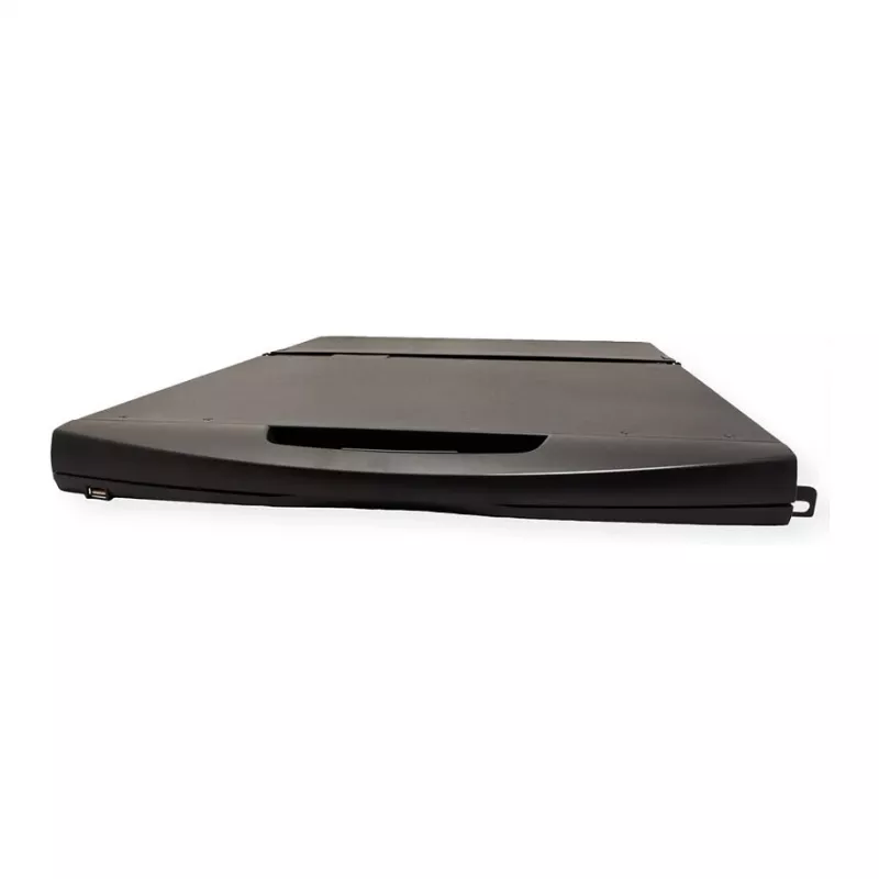 Rack-Konsole VALUE 26.99.0123, 43,2 cm (17 Zoll) LCD, 1280×1024, 1U, französische Tastatur, schwarz
