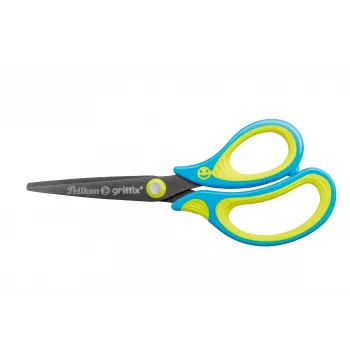 Scheren Pelikan 810272 Gerader Schnitt Blau Limette