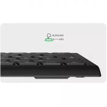 KeySonic KSK-5011ELC (DE) Tastatur Home USB QWERTZ Deutsch Schwarz