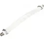 Kabel e p FD 2 — F-auf-F-Flachbandkabel, Buchse/Buchse-Stecker, 0,2 m, weiß