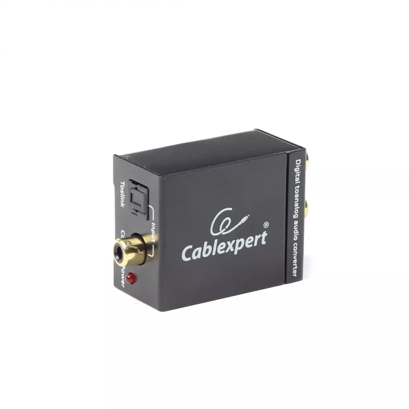 Gembird DSC-OPT-RCA-001 Audiokonverter Schwarz