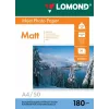 Lomond Foto-Tintenstrahlpapier matt 180 g/m² A4, 50 Blatt