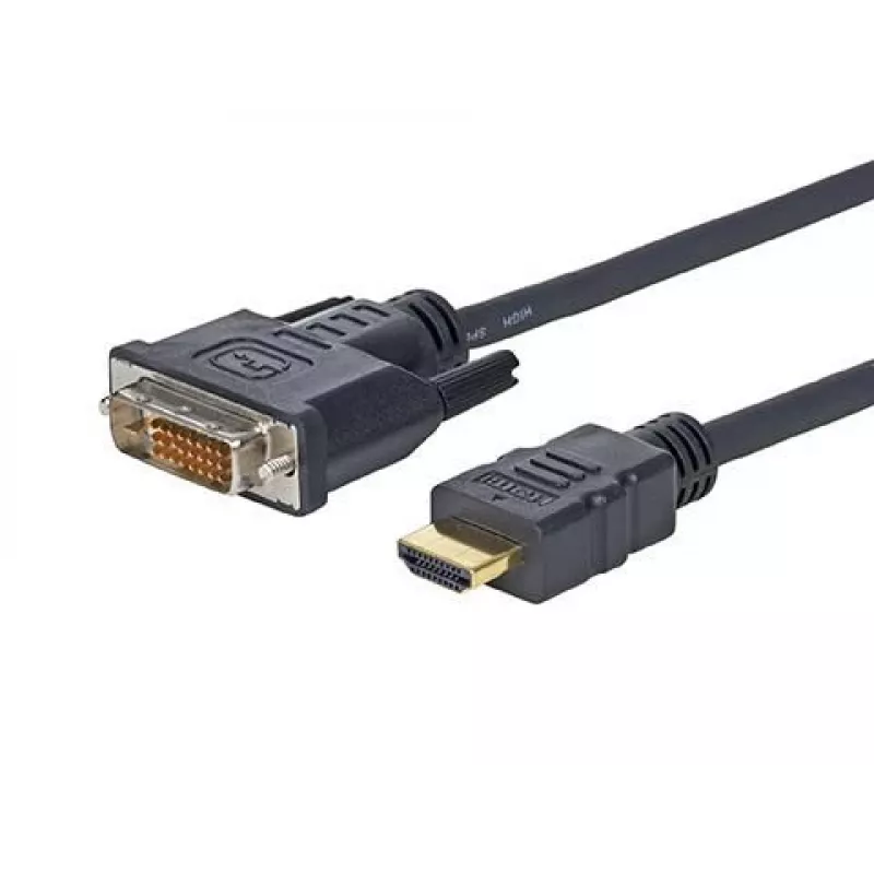 Vivolink PROHDMIDVI3 Videokabel-Adapter 3 m HDMI DVI-D Schwarz