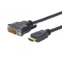 Vivolink PROHDMIDVI3 Videokabel-Adapter 3 m HDMI DVI-D Schwarz
