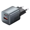 Vention FEWH0-EU 30W GaN-Ladegerät — 1× USB-C, 1× USB-A, 30 W, schwarz