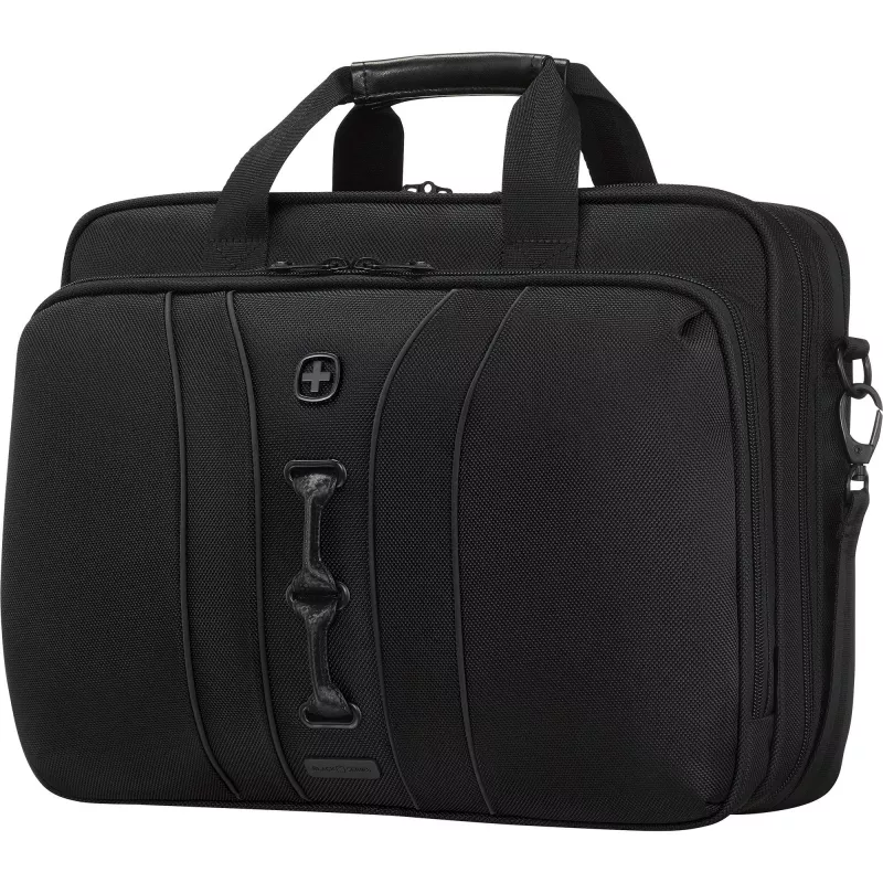 Laptop-Hülle Wenger Legacy Schwarz Series 16 Zoll – passend für bis zu 40,6 cm, schwarz
