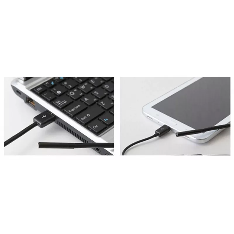 USB-Endoskop MEDIA-TECH ENDOSCOPE 66° CMOS, 640x480 30fps, IP67, 6 LEDs, Magnet & Haken
