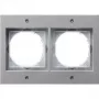 GIRA 021265 Rahmen 2f Farbe alu TX44 (WG UP)