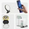 Magnetständer SODI BM-310 weiß MagSafe — magnetischer Telefonständer kompatibel mit MagSafe-Ladegeräten