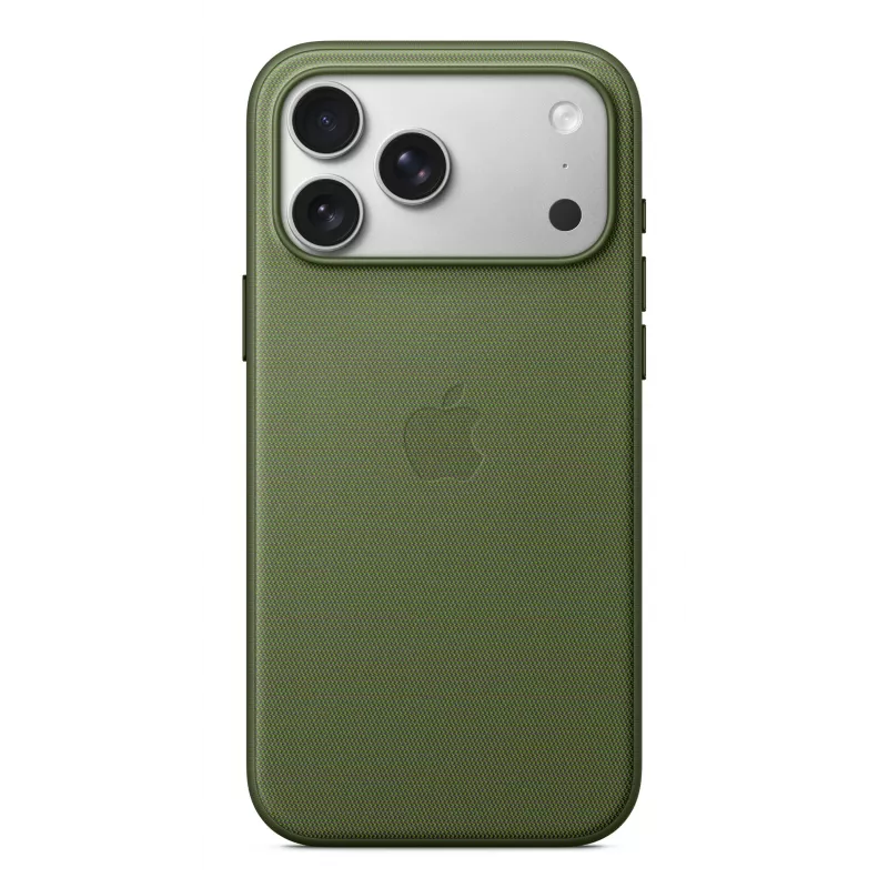 Cover Apple iPhone 17 Pro Max TechWoven Case mit MagSafe Grün