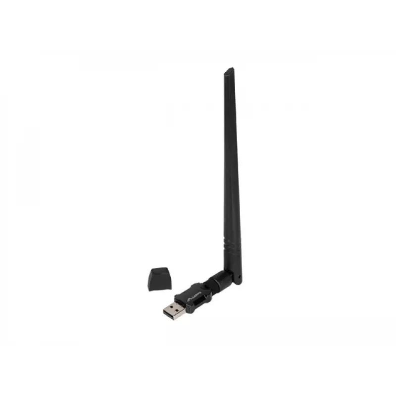 Lanberg USB-Adapter WLAN-Netzwerkkarte NC-0900-WIE USB 2.0 Dualband AX900 1X externe Antenne