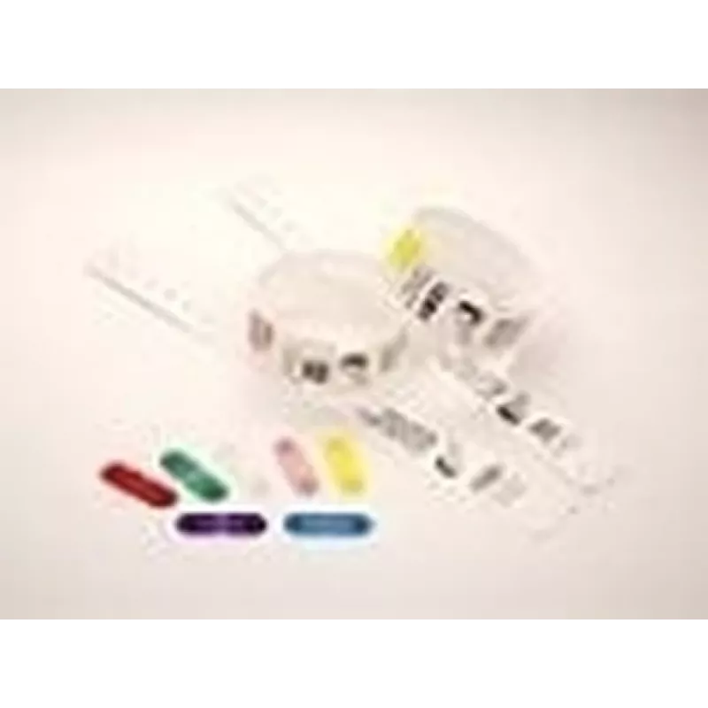 Zebra Clips zur Verwendung mit QuickClip-Armbändern, Rot