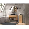 Topeshop NEL V DS ARTISAN Badezimmerschrank Eiche