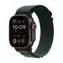 APPLE Watch Ultra 2 GPS + Cellular 49mm Black Titanium Case with Dark Green Alpine Loop - Large