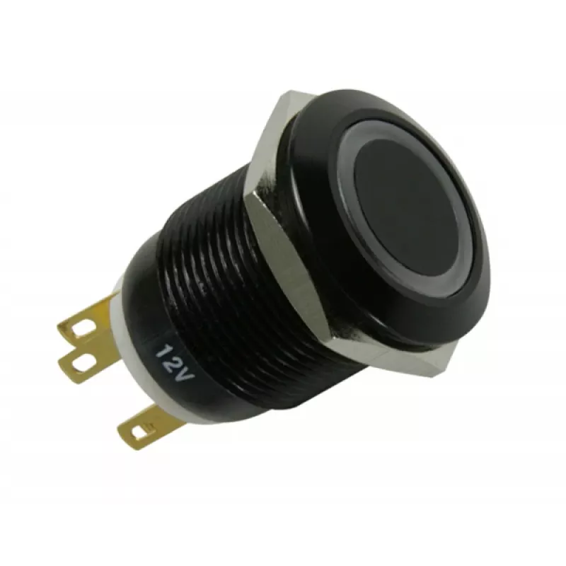 Computer-Gehäuseteil Lamptron LAMP-SW1912L-H – Stahl schwarz, Durchmesser 2,2 cm, Einzelstück