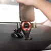 Gravity-Halterung Baseus Osculum für Telefon (rot)