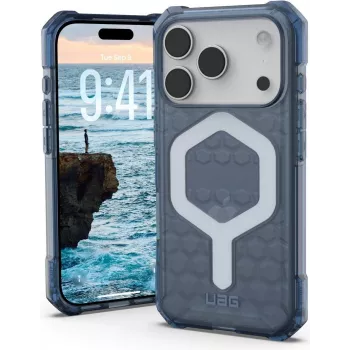 UAG Urban Armor Gear Essential Armor MagSafe Hülle | Apple iPhone 17 Pro | cloud Blau (transparent) | 114540114151 (114540114151)