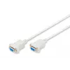 Assmann Nullmodem-Verbindungskabel. D-Sub9 B/B. 3,0 m. Snap-Hauben. be (AK-610100-030-E)