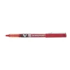 Pilot V5 HiTec Rot 0,5 mm rote Tintenroller 12 Stück