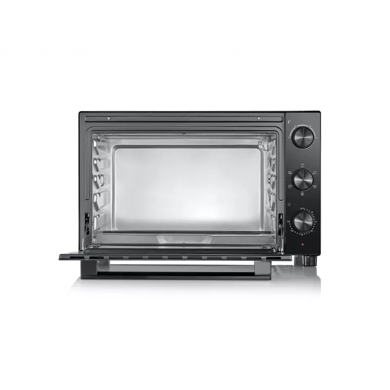 Freistehender Tisch-Elektrobackofen SEVERIN TO 2076 — 46 L, 1800 W, freistehend, schwarz, 515×420×365 mm