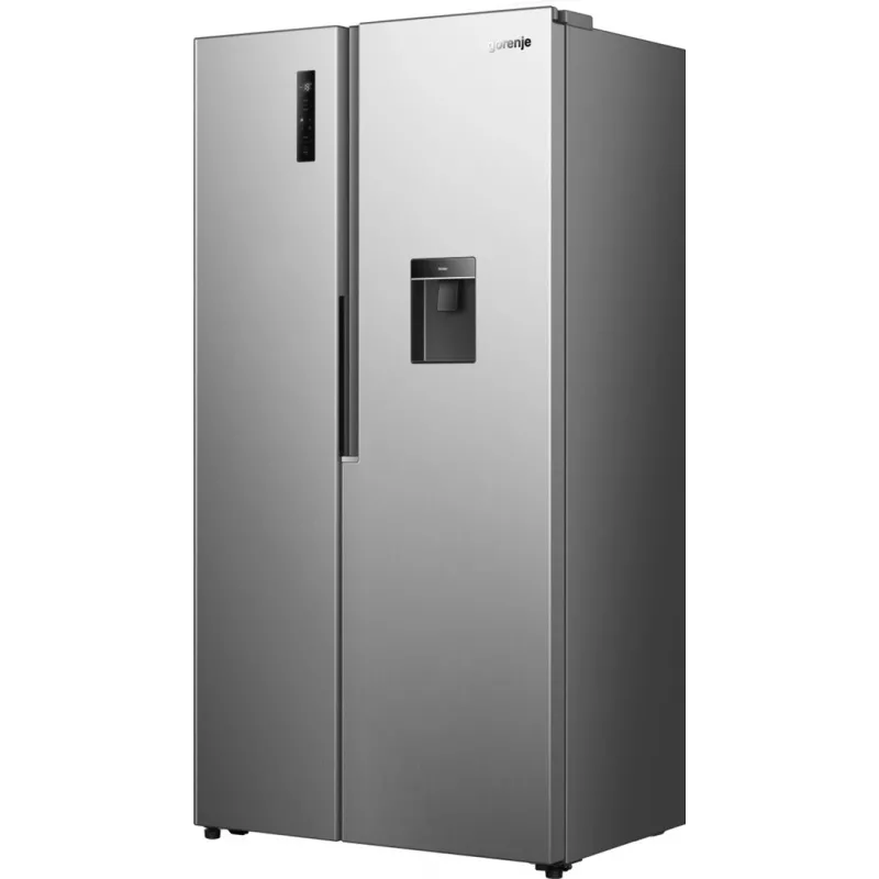 Gorenje HZF55082 NRS917E41XWD G400, Freistehend, Amerikanische Tür, Grau, 2 Tür(en), Touch, LED