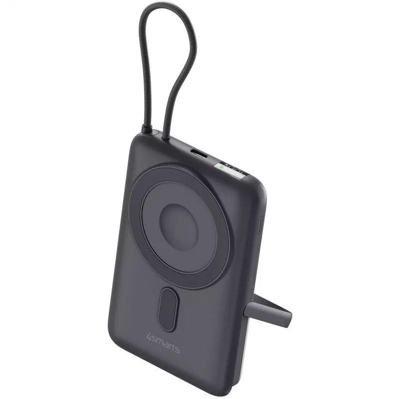 4smarts Wireless Powerbank Enterprise Pocket space Grau (541407)