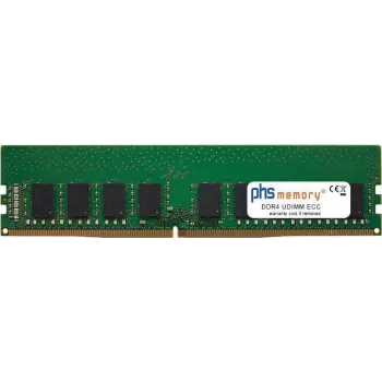PHS-memory 16GB RAM Arbeitsspeicher für BIOSTAR B350GTN Ver. 5.x DDR4 UDIMM ECC 2400MHz (SP243697)