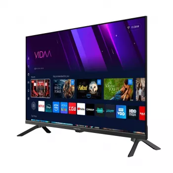 TV Krüger&Matz KM0232-V3 32 Zoll (81,3 cm) HD Smart TV, DLED, 1366×768, Wi‑Fi, 3×HDMI, 2×USB, 16 W, VESA 200×200, schwarz