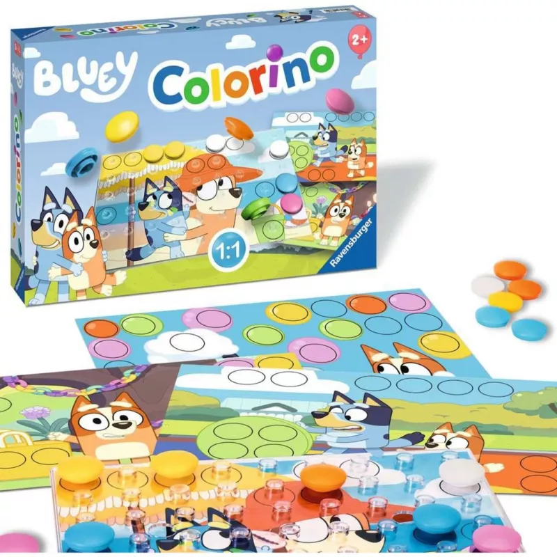 Bluey Colorino, Lernspiel