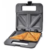 Sandwichmaker ESPERANZA PARMIGIANO 1000 W – 4 Sandwiches, schwarz, antihaftbeschichtete Platten