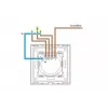Touch-Schalter Spring One Way Glas Schwarz — Modell 0 einpolige Touch-Steuerung Glasoberfläche