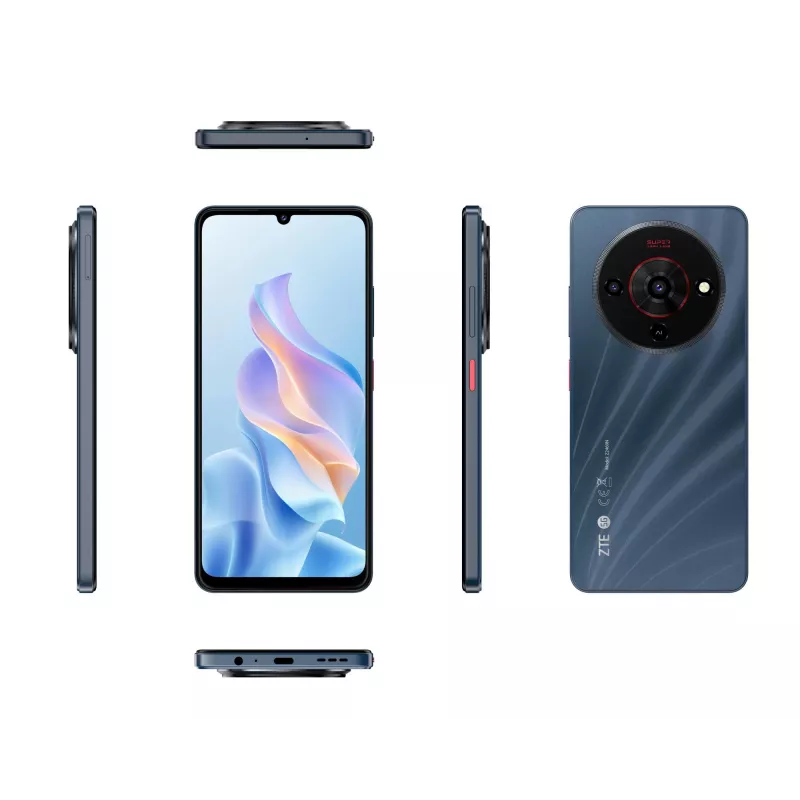 Mobiltelefon Blade A76 5G/4/128GB Schwarz Zte