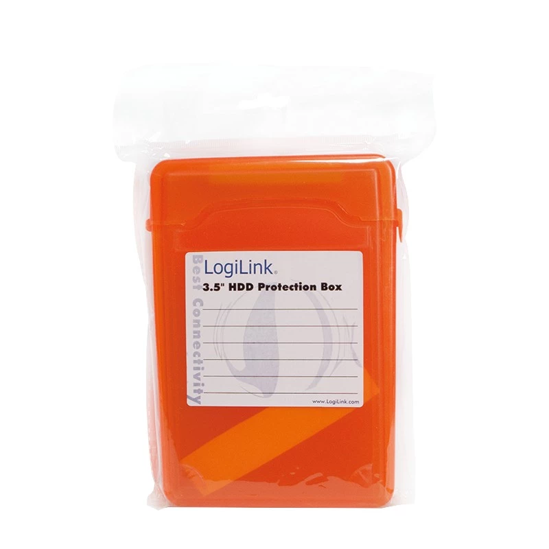 Schutzbox für HDD 3,5', orange