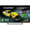 Blaupunkt QLED TV | 43QBG6000S | 43 | Smart TV | Google TV | Schwarz