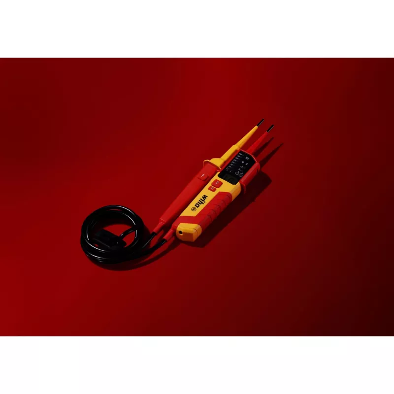 Spannungs- und Durchgangsprüfer Wiha 45216 12–1000 V AC, Handprüfer für Wechselspannung und Durchgang